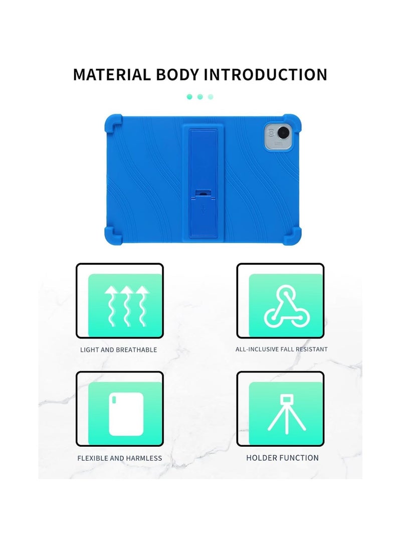 General Compatible Honor Pad X9a 11.5 inch 2025 Case, Soft Silicone Adjustable Stand Case for Kids for Honor Pad X9a Tablet  - Image 2
