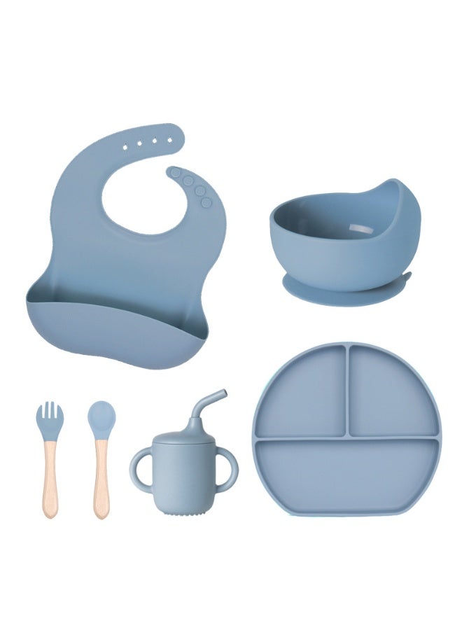 KUYING New Children's Tableware Feeding 6-Piece Set  - Image 1