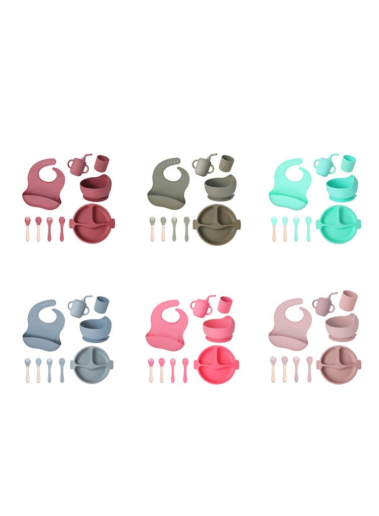 KUYING New Children's Tableware Feeding 6-Piece Set  - Image 4