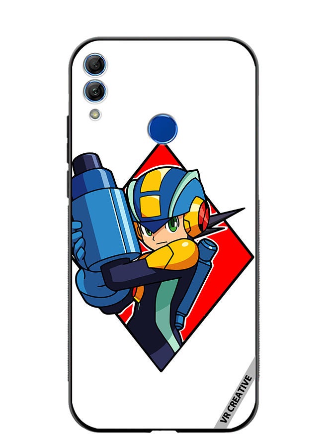 Protective Case Cover For Honor 10 Lite Mini Fireman Exe Design Multicolour