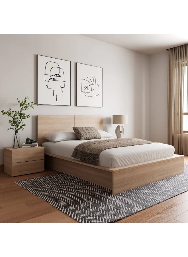ASGHAR FURNITURE Beckett 3-Piece Queen Bedroom Set(160x200) - Image 3