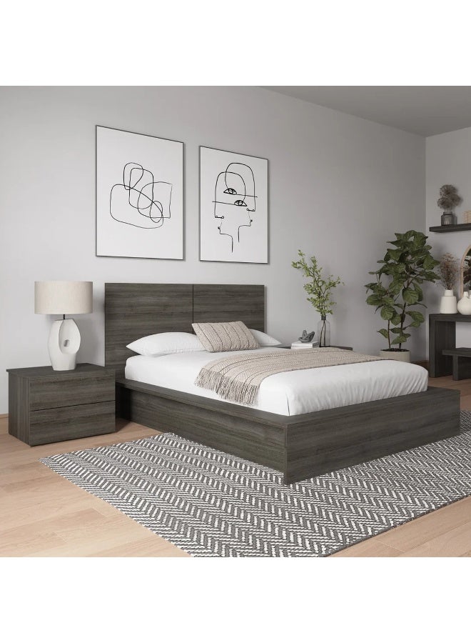 ASGHAR FURNITURE Beckett 3-Piece Queen Bedroom Set(160x200) - Image 4