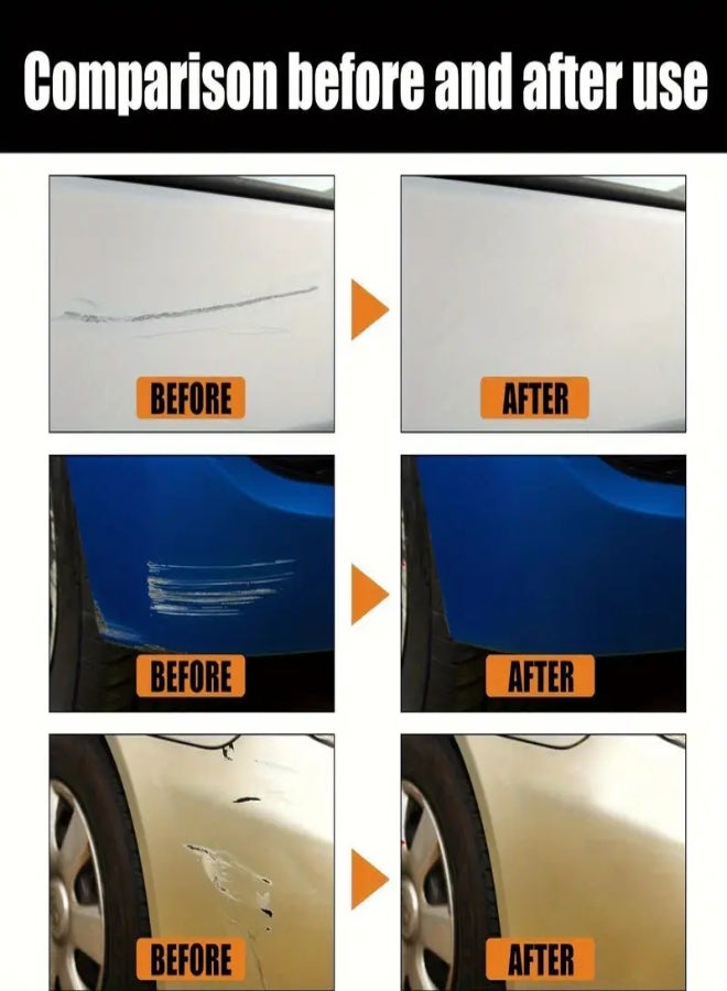 AROAQ Car Scratch Repair Kit, Removes Scratches, Restores Paint, Protects Car Polishing Wax for Body Repair and Paint Care - Restore Your Car's Shine and Protect Its Paint, Auto Detailing Supplies RV Washes, RV Waxes - Image 4