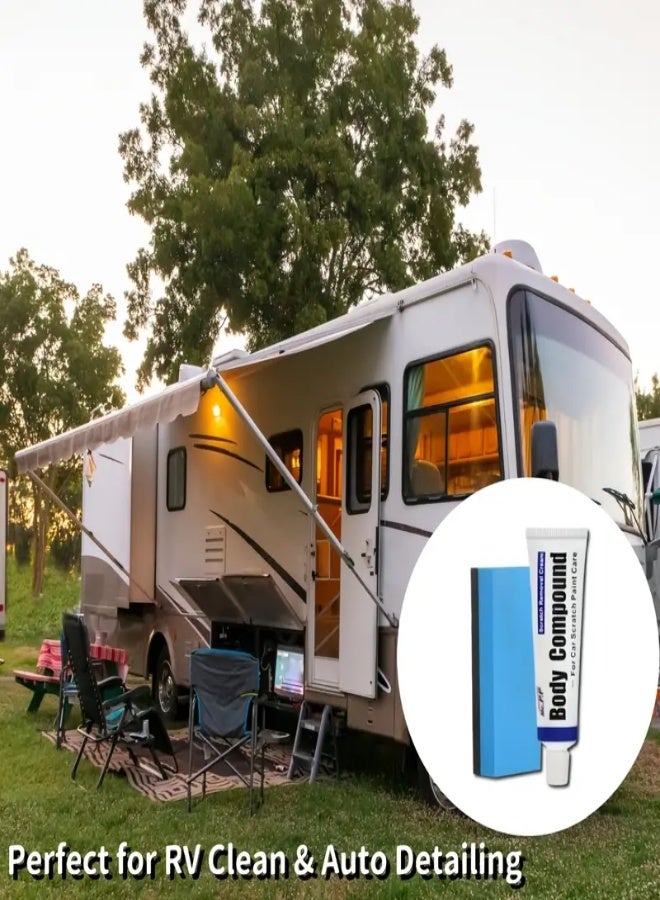 AROAQ Car Scratch Repair Kit, Removes Scratches, Restores Paint, Protects Car Polishing Wax for Body Repair and Paint Care - Restore Your Car's Shine and Protect Its Paint, Auto Detailing Supplies RV Washes, RV Waxes - Image 3