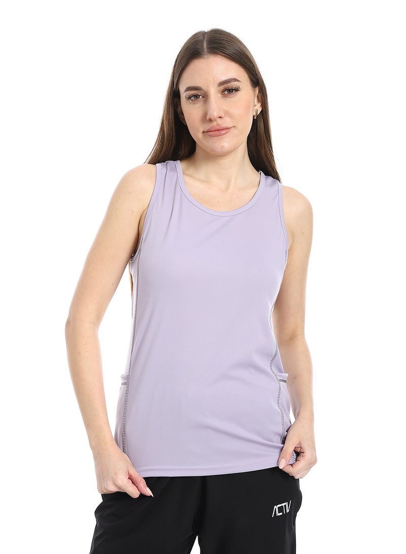 Caesar Women's Cut Sports T-Shirt with Side Pockets - Image 2