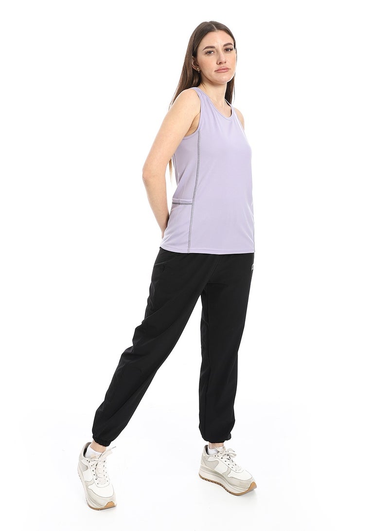 Caesar Women's Cut Sports T-Shirt with Side Pockets - Image 1