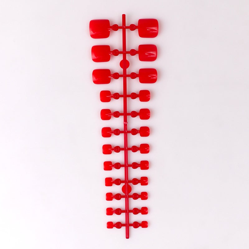 Toenail Bar Ins Style Solid Color Patch Toenail Unsealed Fake Nail Press On Toe Nails - Image 4