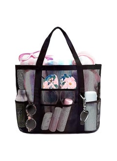 Swift Large Mesh Beach Bag Beach Tote Bag Summer Holiday Bag Mesh Swimming Bag Pool Bag Weekend Bag Shopping Tote Bag  - Image 5