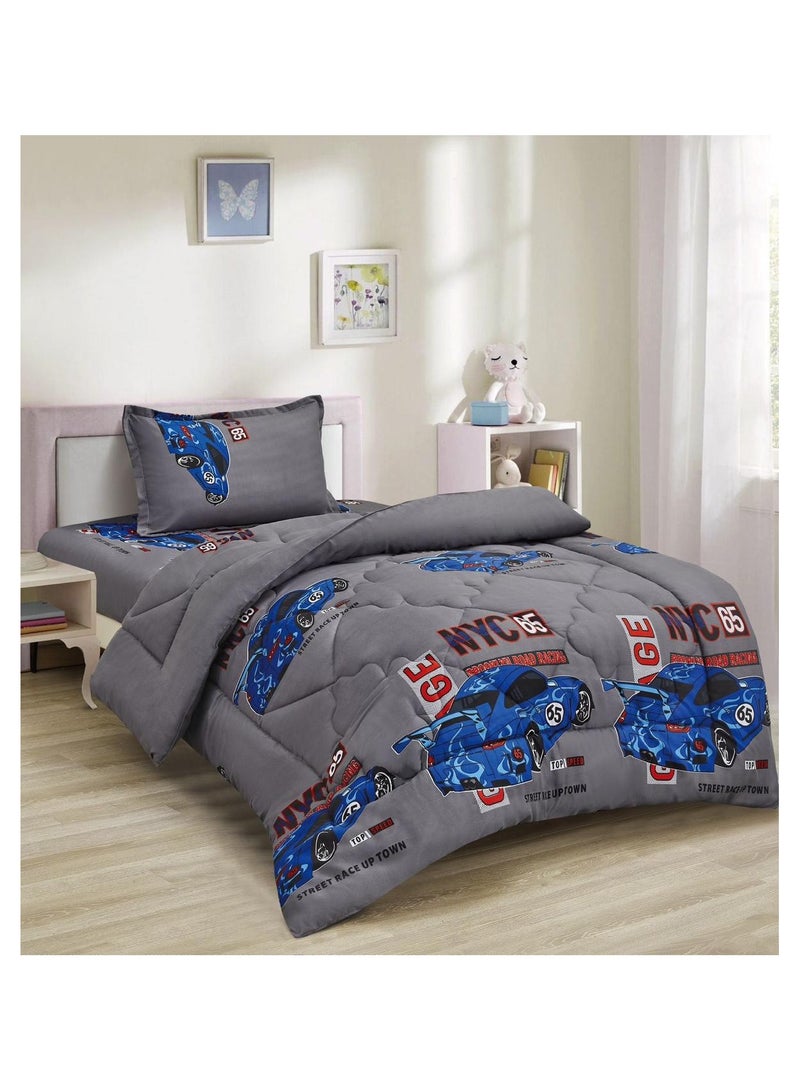 مينج لي مفرش رسوم أطفال ليمنح طفلك الراحه ويضيف المرح إلى قلبه من المايكروفايبر مقاس ١٧٠*٢١٠ سم - Image 1