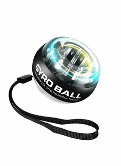 Auto-Start Wrist Power Gyro Ball with LED Lights, Wrist Strengthener Forearm Arm Exerciser, Muscle Trainer Bones Fingers Workout Toy Spinner for Wrist Exercise - pzsku/Z421D84E8C733B68C7F9AZ/45/_/1678166530/0a4e23c8-65a4-4b52-a671-a04723d89e82