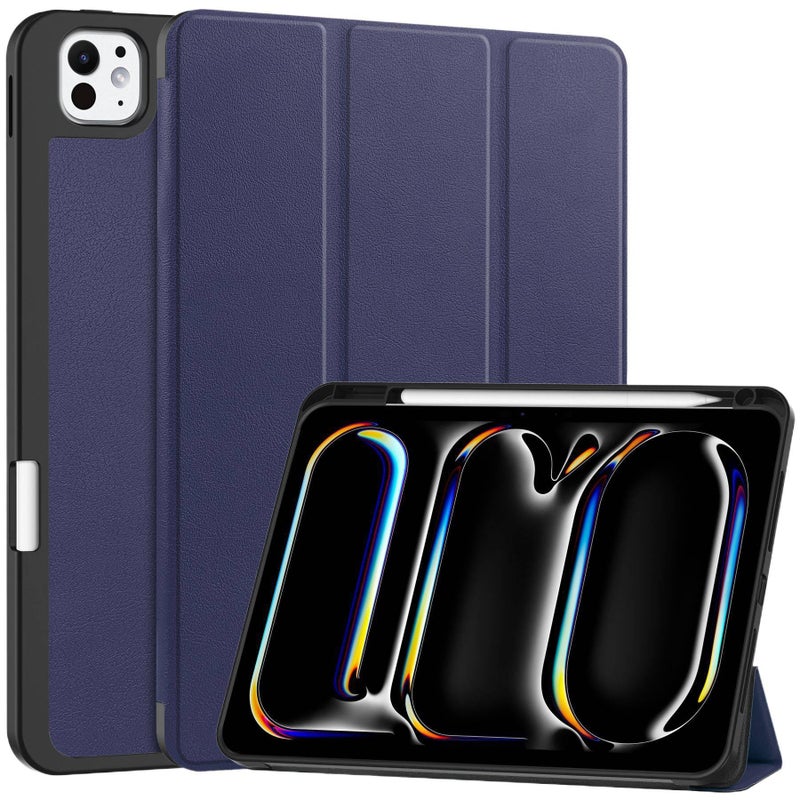 DGG Green Smart iPad Case Compatible with Multiple iPad Models with Pencil Holder - Image 2