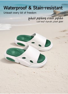 AL-WAHA AL-ZHABIA Cloud Pillow Slippers for Men & Women - Ultra Soft Non-Slip Waterproof Shower Sandals with Thick Cushioned Sole for Indoor/Outdoor Bathroom, Home, Spa Comfort(40-41)  - Image 4