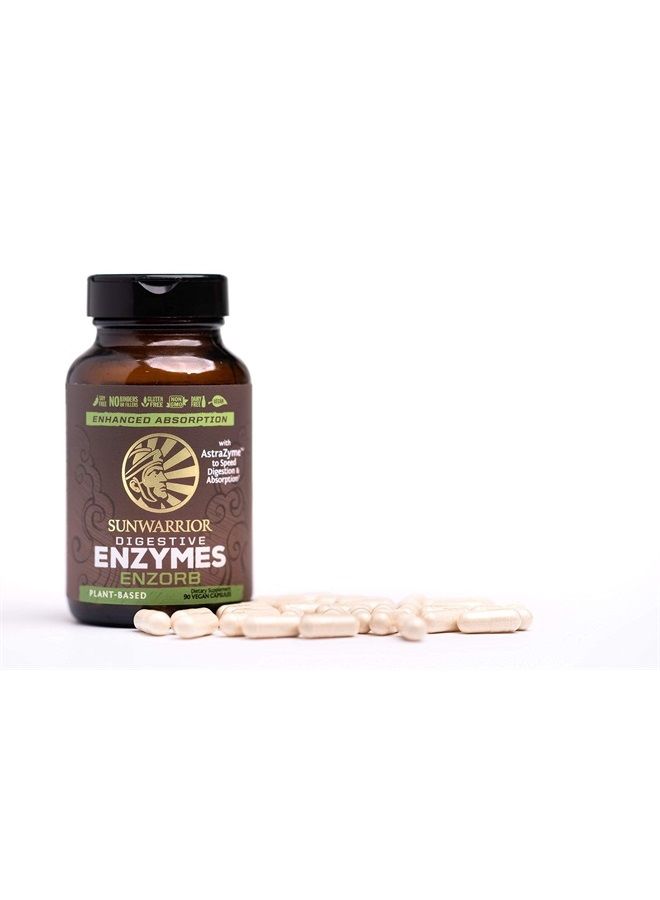 Sunwarrior Digestive Enzymes Probiotic | Plant Based & Vegan with Spore Based Probiotic Essential Supplements to Support Optimal Health for Men & Women Digestive Enzyme Supplements | Enzorb - Image 5
