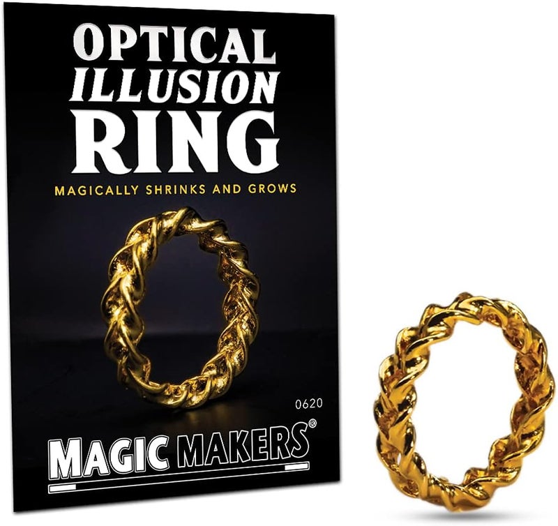 Magic Makers Optical Illusion Ring - Gold - Image 1