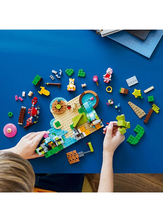 LEGO Sonic The Hedgehog Amy’S Animal Rescue Island 76992 Building Toy Set For Ages 7+; Includes 6 Characters And Accessories For Creative Role Play (388 Pieces)