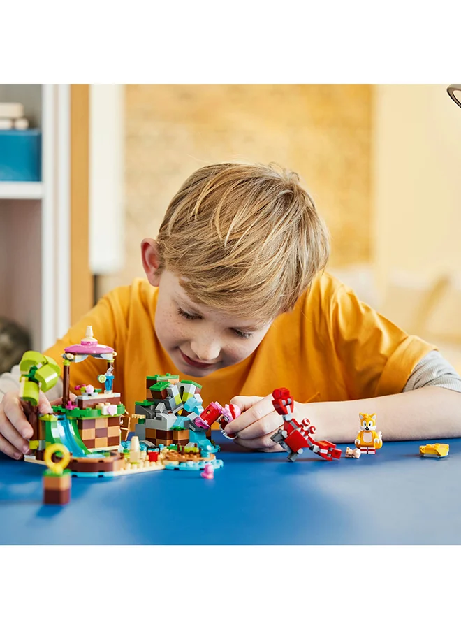 LEGO Sonic The Hedgehog Amy’S Animal Rescue Island 76992 Building Toy Set For Ages 7+; Includes 6 Characters And Accessories For Creative Role Play (388 Pieces)