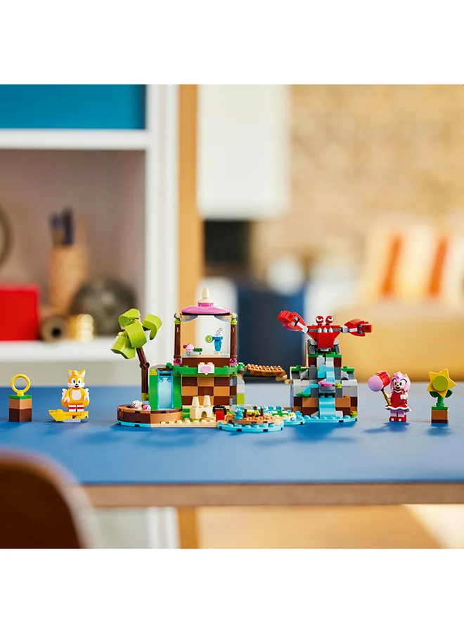 LEGO Sonic The Hedgehog Amy’S Animal Rescue Island 76992 Building Toy Set For Ages 7+; Includes 6 Characters And Accessories For Creative Role Play (388 Pieces)