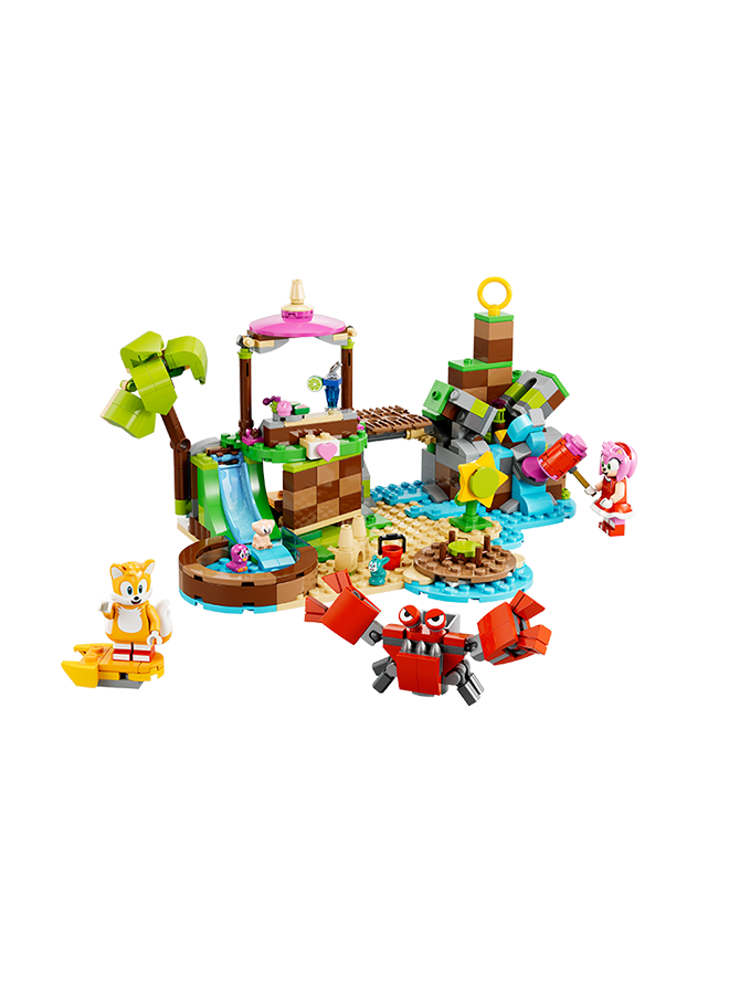 LEGO Sonic The Hedgehog Amy’S Animal Rescue Island 76992 Building Toy Set For Ages 7+; Includes 6 Characters And Accessories For Creative Role Play (388 Pieces)