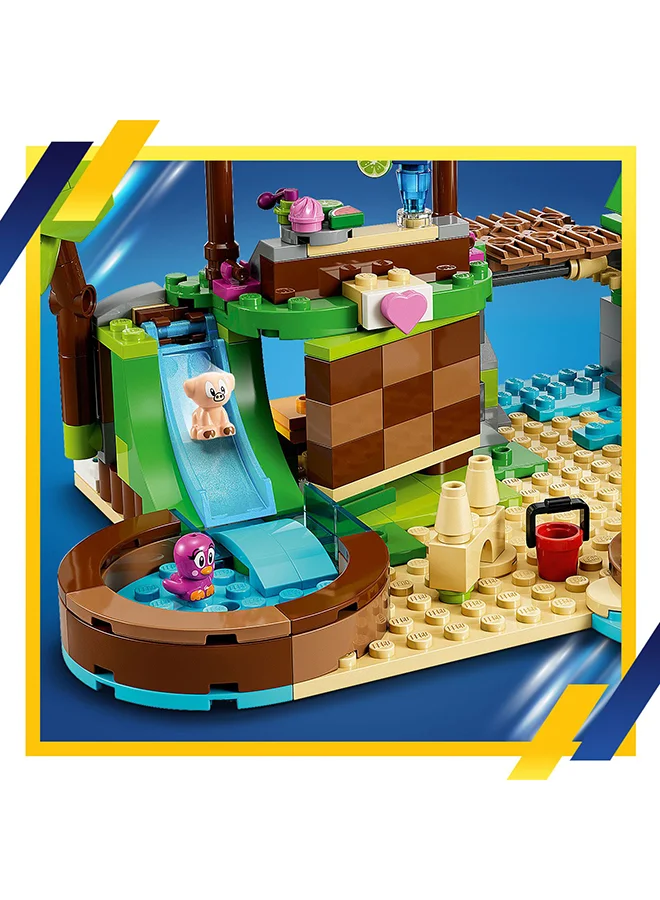 LEGO Sonic The Hedgehog Amy’S Animal Rescue Island 76992 Building Toy Set For Ages 7+; Includes 6 Characters And Accessories For Creative Role Play (388 Pieces)