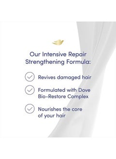 DOVE HAIR Dove Ultra Care Conditioner Intensive Repair for Damaged Hair Conditioner with Bio-Restore Complex 12 oz  - Image 4
