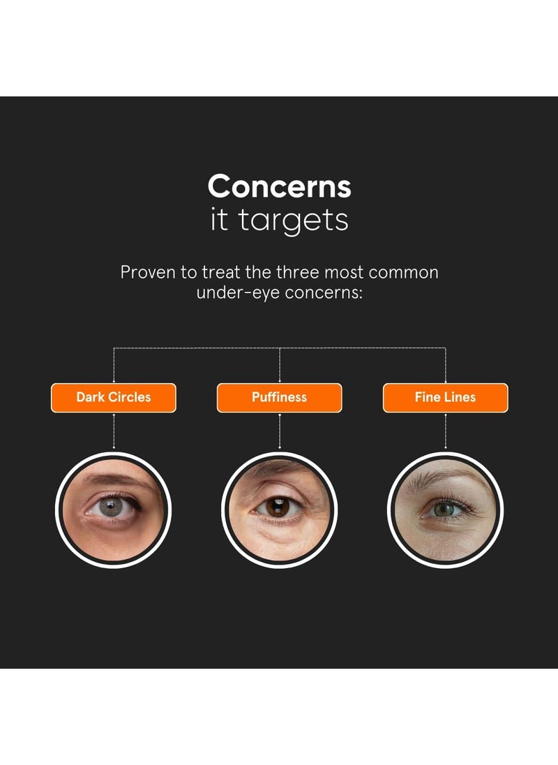 MINIMALIST - Minimalist Vitamin K  Retinal 01% Under Eye Cream Reduces Dark Circles Wrinkles and Fine Lines  With Caffeine for Puffiness  For Women and Men  14 gm - Image 1