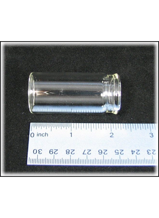 C. B. Gitty "Medicine Vial" 2 1/4-inch Glass Guitar Slide - a classic slide style for playing the blues - Image 4