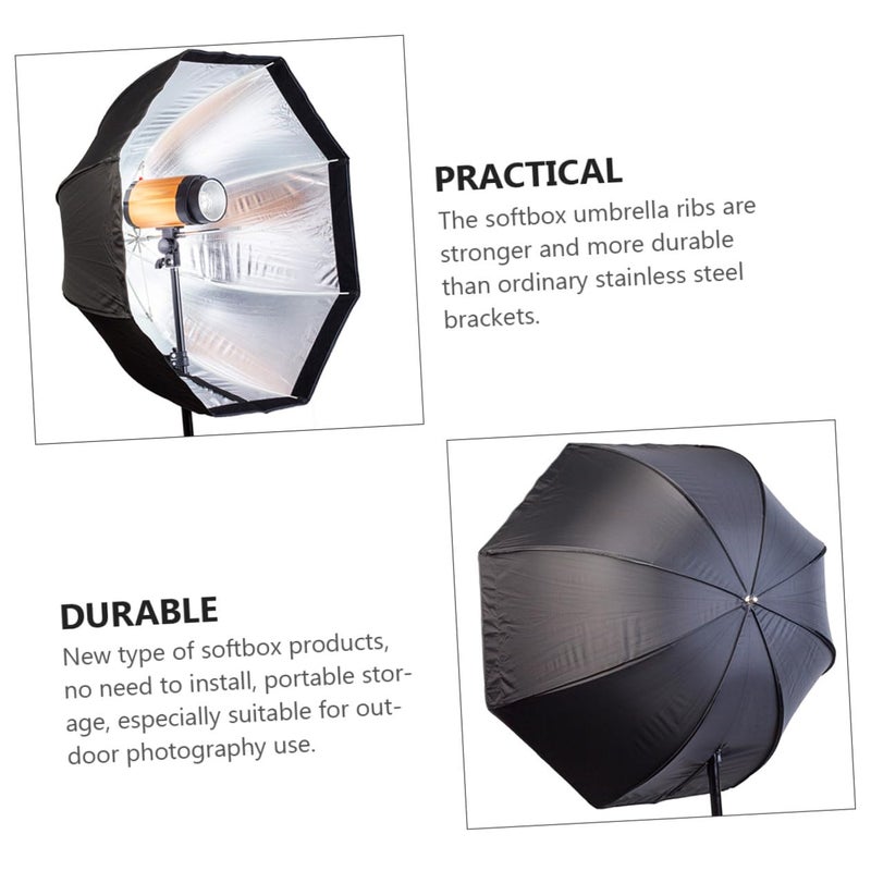 مظلة مظلّة ناعمة مثمنة الشكل لمحلّف الإضاءة للاستوديو والتصوير الخارجي - Image 4