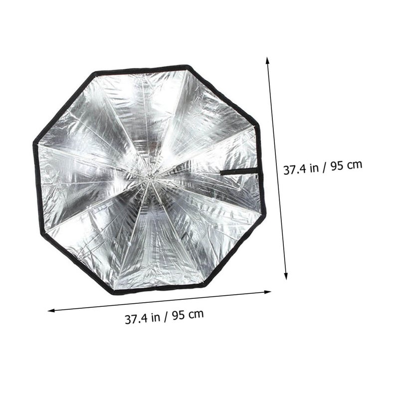مظلة مظلّة ناعمة مثمنة الشكل لمحلّف الإضاءة للاستوديو والتصوير الخارجي - Image 3