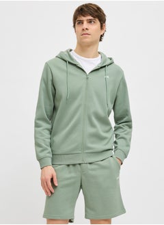 JJ Rebel Jrebrebel Logo Zip Through Hoodie  - Image 1