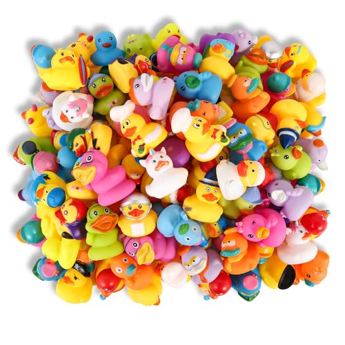 Audaisyly Rubber Ducks Bath Toy for Kids Assortment Duckies for Jeep Ducking Pool Floater Ducky Bathtub Beach Toys Party Favors Birthday - Image 1