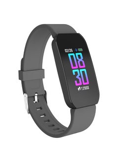 iTouch Active Fitness Tracker Black Case Silicone Green Strap  - Image 1