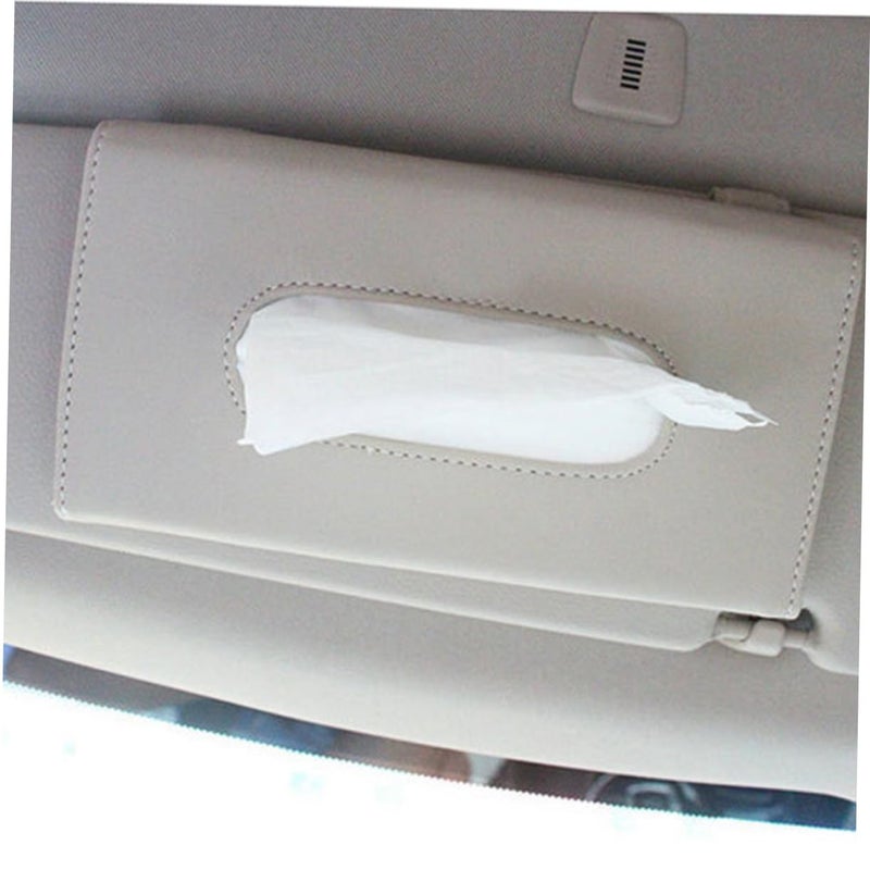 Universal Car Tissue Box Holder Sunshade with Wide Mounting Options Safe Sturdy - Image 5