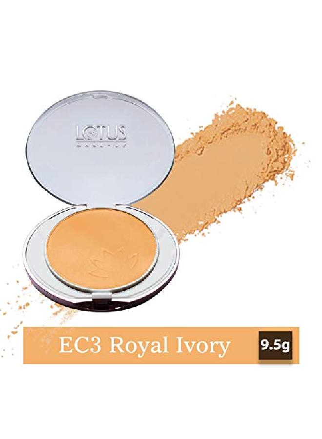 Lotus Makeup Makeup Ecostay Ideal Finish Pressed Powder Royal Ivory Royal Ivory 9 G - Image 5