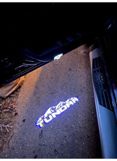 Vierex Fit For Toyota Tundra Door Logo Light Tundra 2007-2025 Led Door Welcome Light Tundra Accessories Plug and play Super Bright No Fade Special Custom Design Logo 2pc  - Image 2