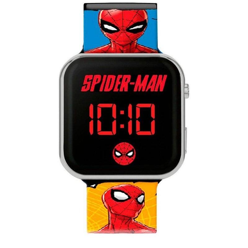 Marvel Spider-Man Spider-Man Comic Style LED Digital Watch - Image 3