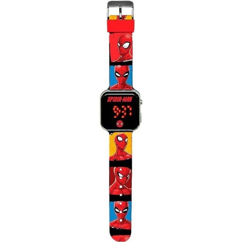 Marvel Spider-Man Spider-Man Comic Style LED Digital Watch - Image 2