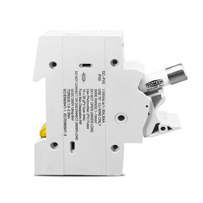 Solar PV Fuse Holder DC 1000V with 6A Fuse for 10A 15A 30A High Voltage Solar System Protection - Image 3