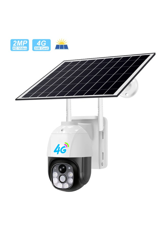 Generic Outdoor 4G Solar Camera, Waterproof Intelligent Mobile Detection, Smart HD Full-color Monitoring Camera, Auto Follow-up Shooting - Image 1