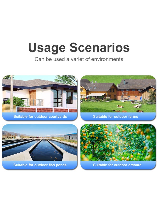 Generic Outdoor 4G Solar Camera, Waterproof Intelligent Mobile Detection, Smart HD Full-color Monitoring Camera, Auto Follow-up Shooting - Image 5