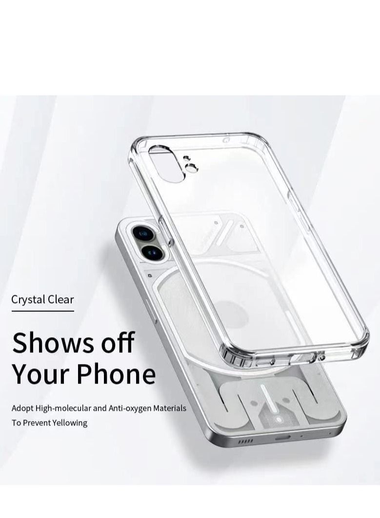 ELTRAZONE Case for Nothing phone (1), Ultra Silm Soft Cover , Anti-Scratch cover for Nothing phone (1) - Transparent - Image 4