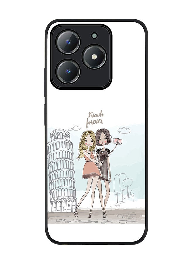 Stylizedd For Realme C63 / Realme C61 4G Case,Slim fit Camera Protection, Shockproof Thin Phone cover  - Friends Forever - Image 1