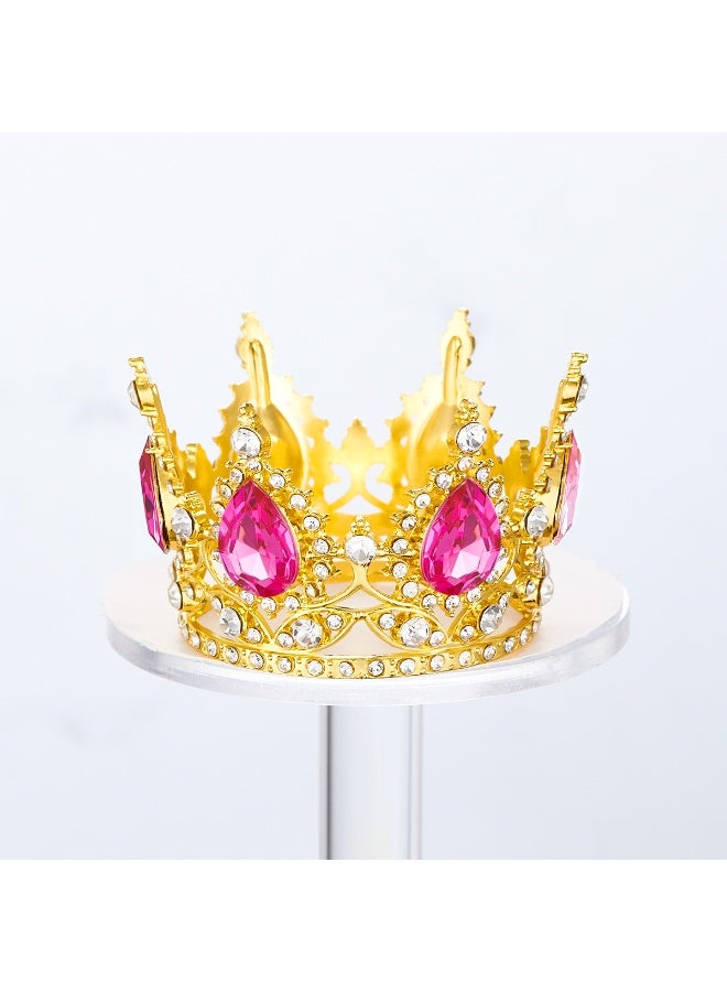 Nariele New 6-Piece Water Droplet Small Round Crown