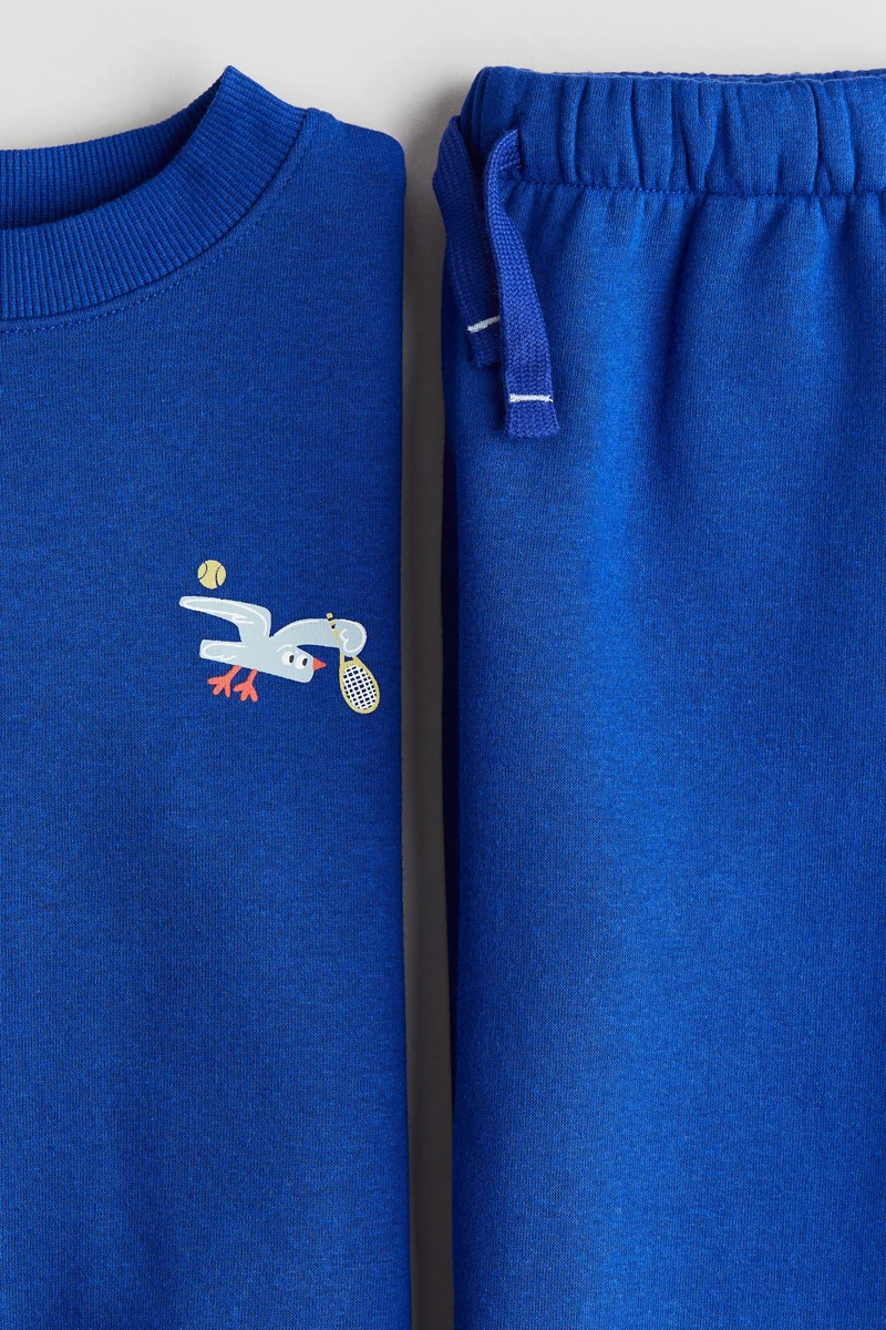 اتش اند ام 2-Piece Sweatshirt And Joggers Set