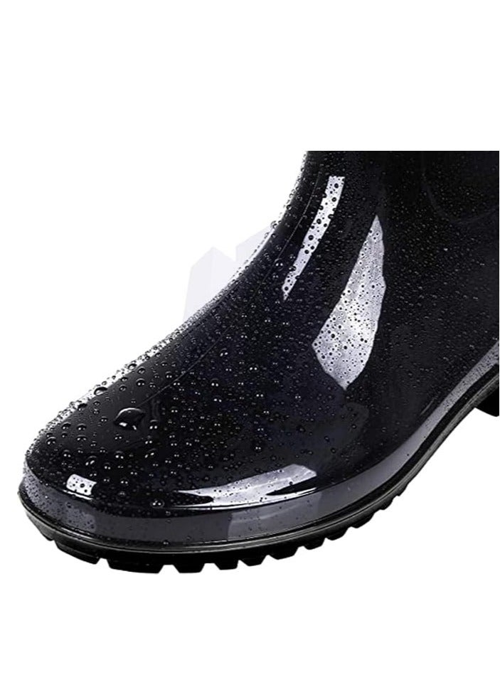 Workland Safety Waterproof Gum Boots – Protective Anti-Skid Wear Resistant Industrial Shoes for Construction Site, Gardening etc  - Image 3
