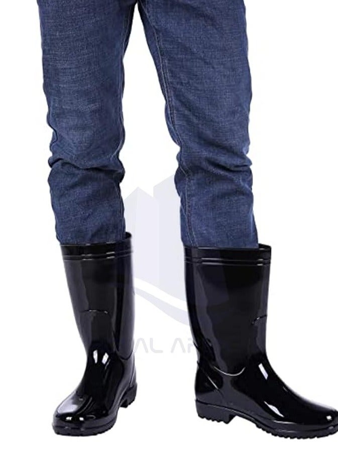 Workland Safety Waterproof Gum Boots – Protective Anti-Skid Wear Resistant Industrial Shoes for Construction Site, Gardening etc  - Image 4