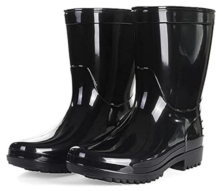 Workland أحذية مطاطية مقاومة للماء – أحذية صناعية واقية مضادة للانزلاق ومقاومة للاستخدام في مواقع البناء، الحدائق وغيرها - Image 1