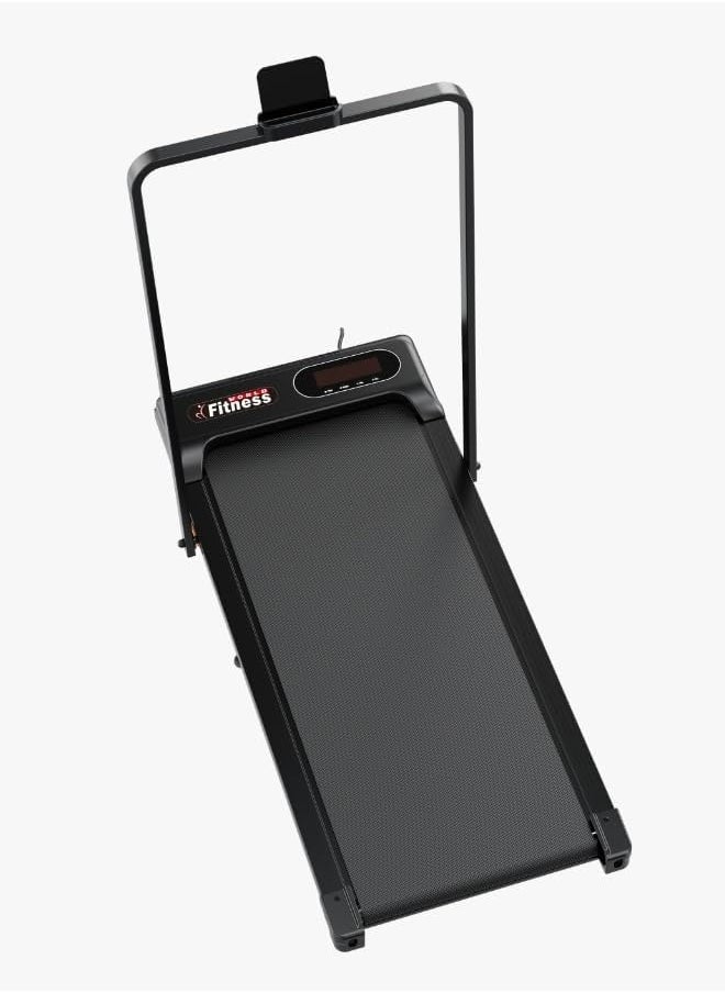 Universal Hydraulic Treadmill 90kg Capacity 1.75HP 2-in-1 Foldable 2-Level Manual Incline with Remote Control, Equipped with iPad Holder and Wheels for Easy Mobility - pzsku/Z421F6111055C5B01DE0FZ/45/1742126323/006dea01-5d2d-4b4f-85ab-77736a7e340b