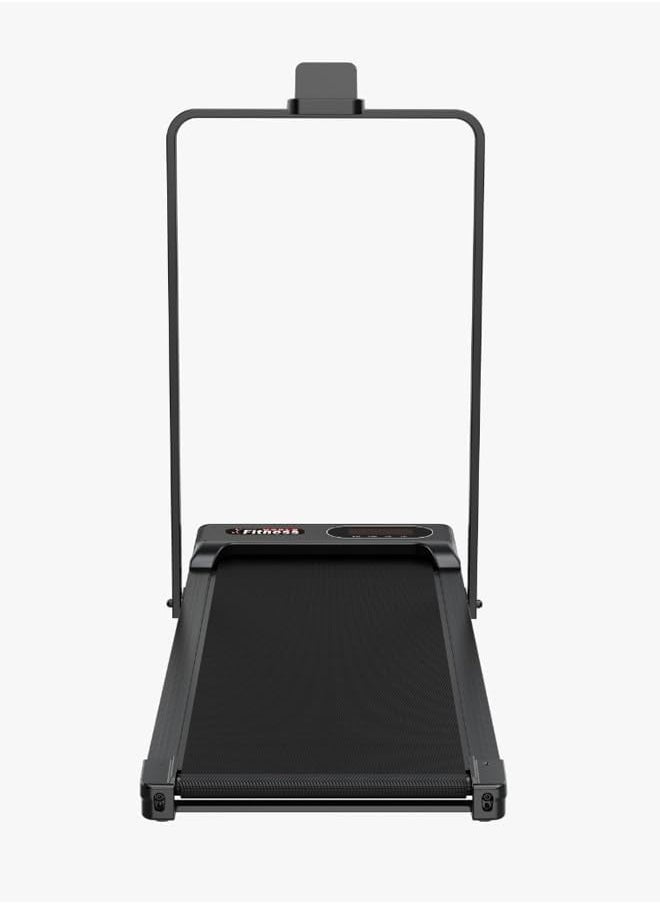 Fitness World - Universal Treadmill 100kg Capacity 1.75HP 2-in-1 Foldable 2-Level Manual Incline with Remote Control, Equipped with iPad Holder and Wheels for Easy Mobility - Image 1