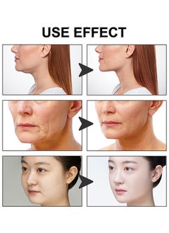 West&Month Face Lift Tape 40Pcs V Shaped Invisible Stickers Double Chin V Line Lifting Patch Tighten Hide And Wrinkles Around The Eyes and Neck Saggy Skin Make up Tools  - Image 4