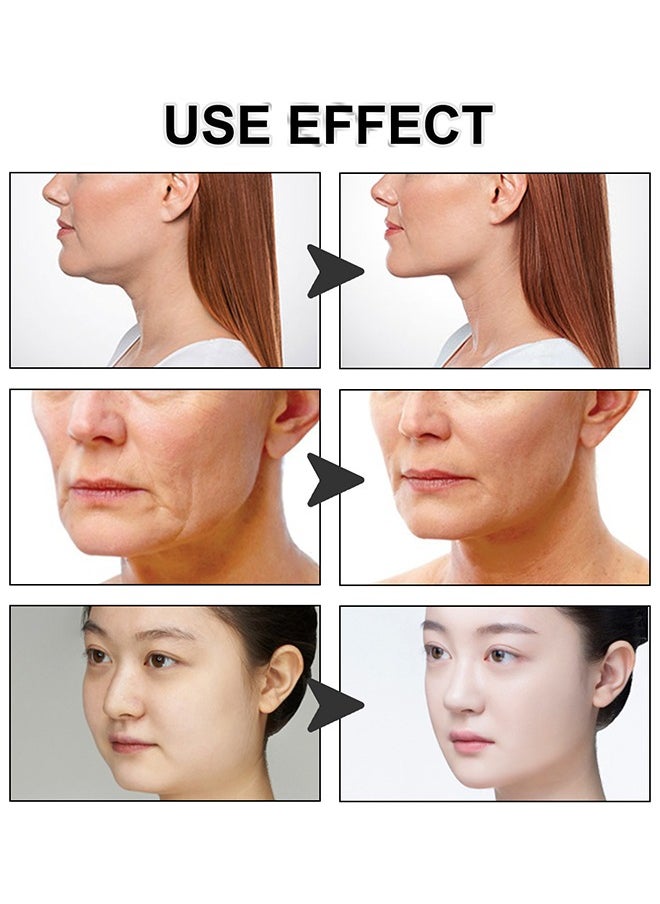 West&Month Face Lift Tape 40Pcs V Shaped Invisible Stickers Double Chin V Line Lifting Patch Tighten Hide And Wrinkles Around The Eyes and Neck Saggy Skin Make up Tools  - Image 4